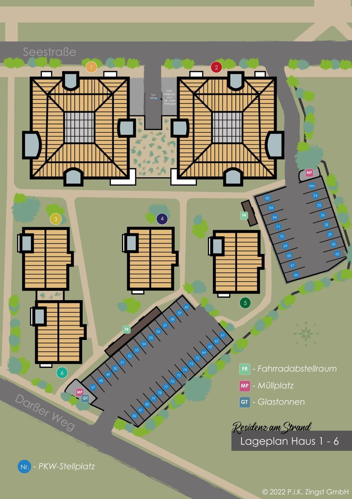 Residenz Am Strand Wohnung 2-46 Zingst Buitenkant foto